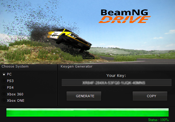 beamng drive serial key free