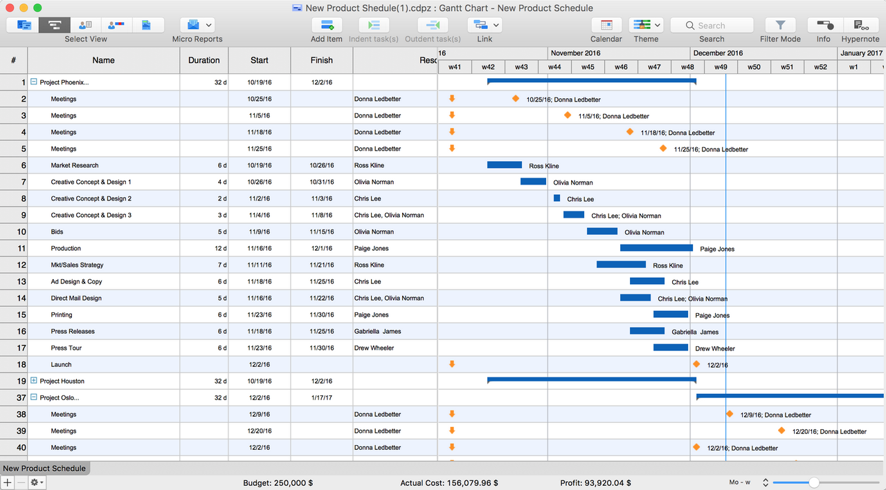project management software for mac and windows